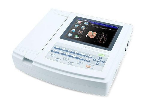 12 CHANNEL PORTABLE E C G MACHINE